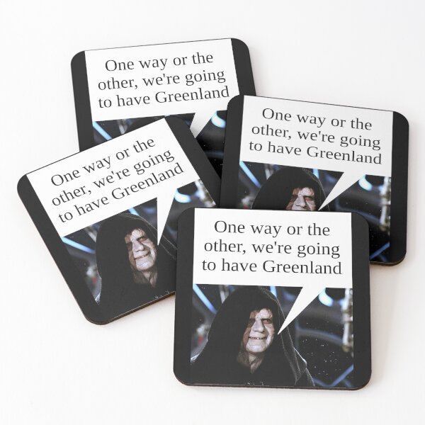 Item preview, One way or the other, we're going to have Greenland designed and sold by KNBS.