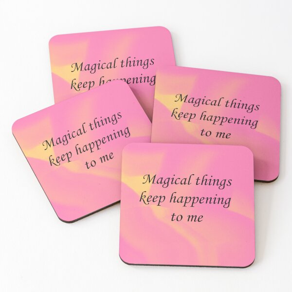 Item preview, Magical things keep happening to me designed and sold by diamondqueenmindset.