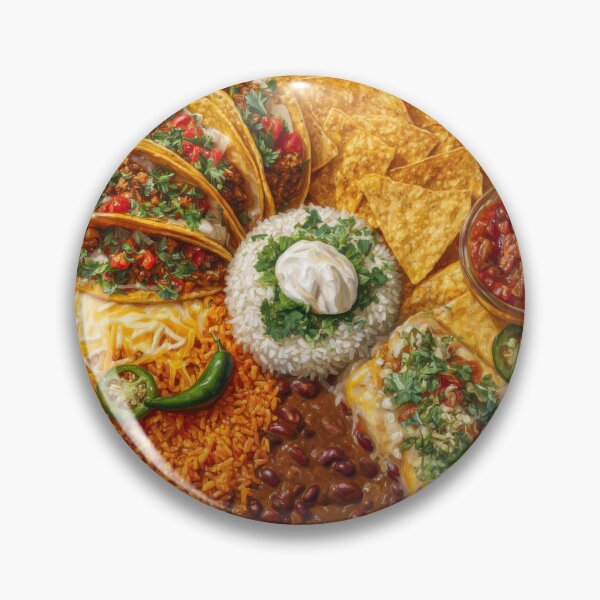 Item preview, Mexican Dinner Platter designed and sold by Shannon Hilson.
