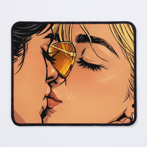 Item preview, Kiss between Kiernan Shipka and Krysten Ritter in the film Stone Cold Fox (fan art) designed and sold by PopCultureAndStuff.