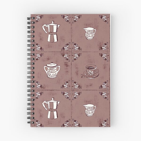 Item preview, Mocha Mousse Coffee Story Tile Pattern designed and sold by LoveAlways-AEP.