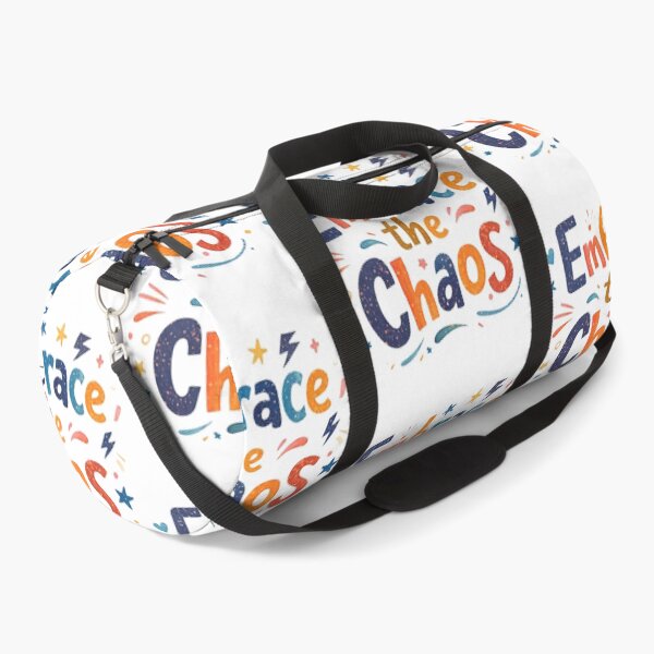 Item preview, Embrace the Chaos Typography – Expressive Inspirational Quote designed and sold by Art Italiano.