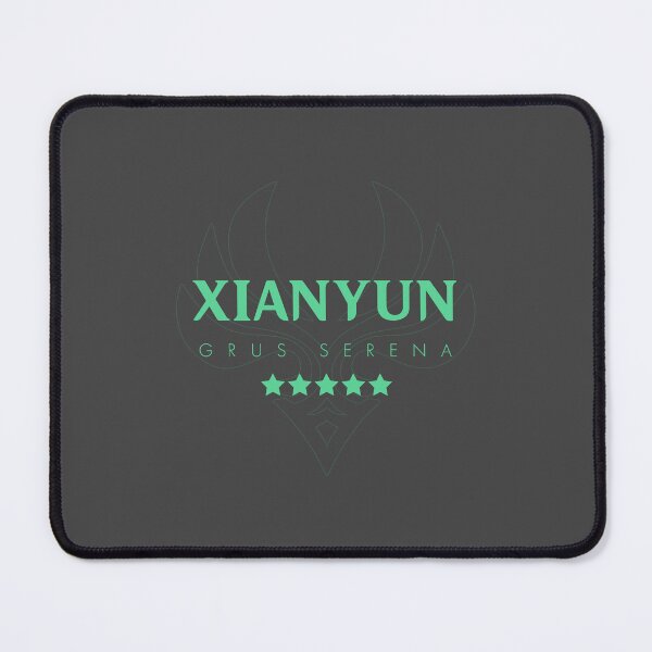 Item preview, Genshin Xianyun Nameplate designed and sold by NeonSunsetMedia.