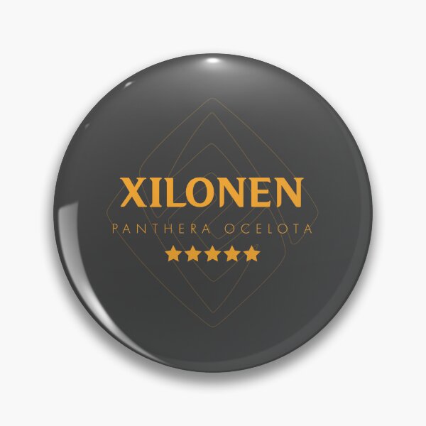 Item preview, Genshin Xilonen Nameplate designed and sold by NeonSunsetMedia.