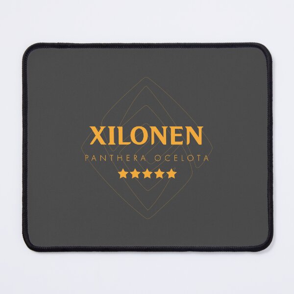 Item preview, Genshin Xilonen Nameplate designed and sold by NeonSunsetMedia.