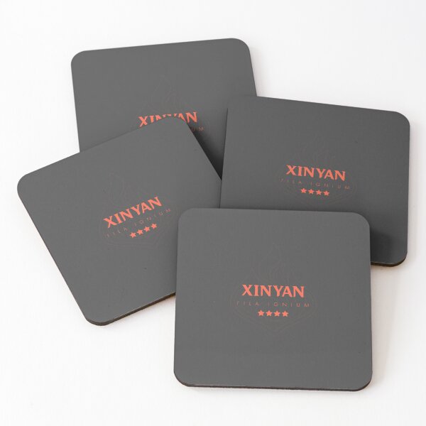 Item preview, Genshin Xinyan Nameplate designed and sold by NeonSunsetMedia.