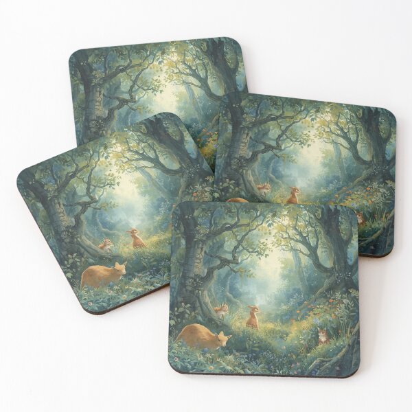 Item preview, Enchanted Forest Friends designed and sold by foodsy-forest.