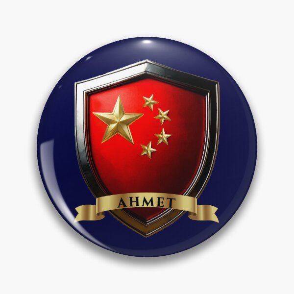 Item preview, Ahmet Chinese Heritage Crest Shield designed and sold by Highlandkings.