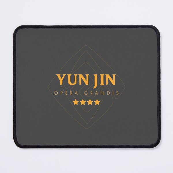Item preview, Genshin Yun Jin Nameplate designed and sold by NeonSunsetMedia.