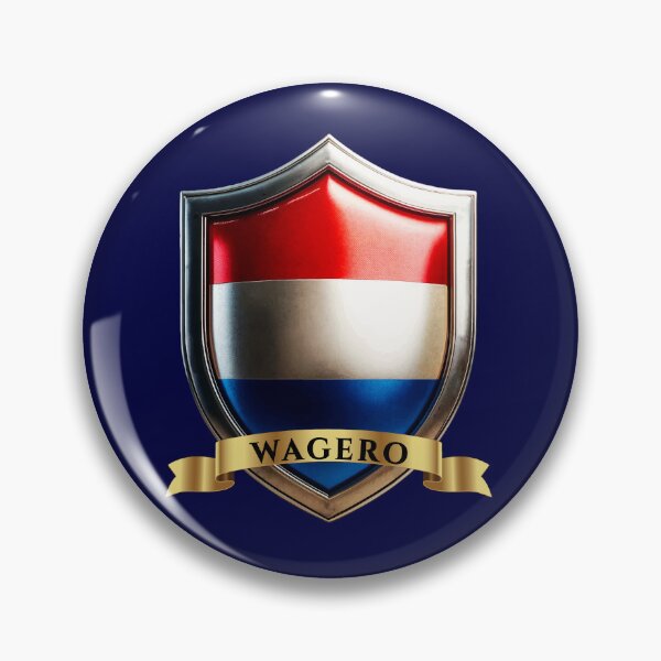 Item preview, Wagero Dutch Heritage Crest Shield designed and sold by Highlandkings.