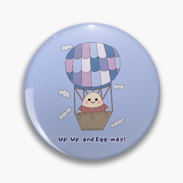 Item preview, Up, Up, and Egg-way! designed and sold by PandaVibe Prints.