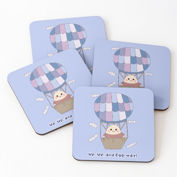 Item preview, Up, Up, and Egg-way! designed and sold by PandaVibe Prints.