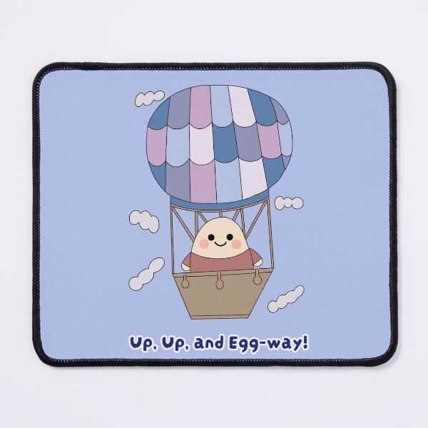 Item preview, Up, Up, and Egg-way! designed and sold by PandaVibe Prints.