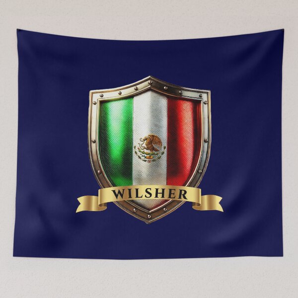 Item preview, Wilsher Mexican Heritage Crest Shield designed and sold by Highlandkings.