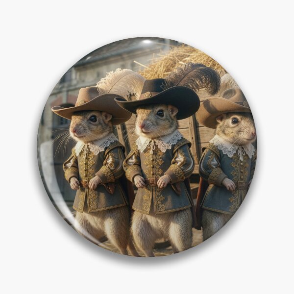 Item preview, The Three Rodenteers designed and sold by Tridentulus.
