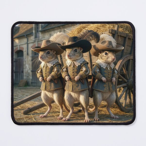 Item preview, The Three Rodenteers designed and sold by Tridentulus.