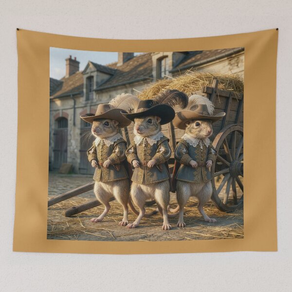 Item preview, The Three Rodenteers designed and sold by Tridentulus.