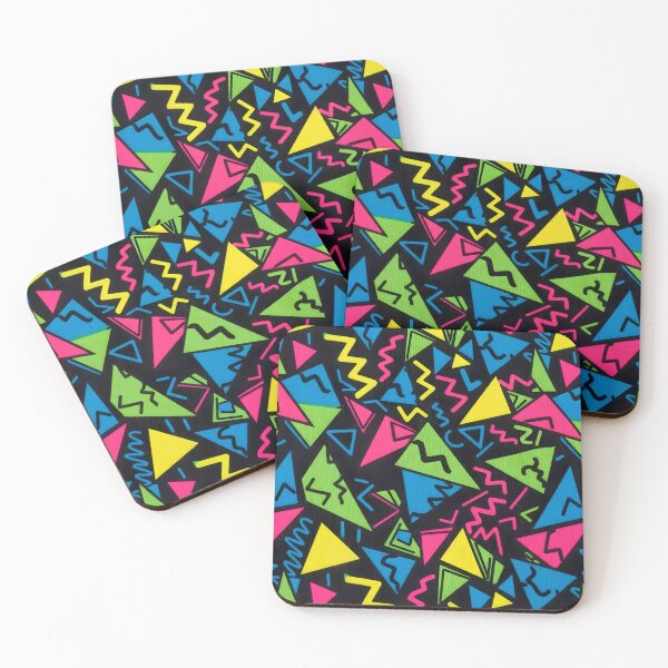 Item preview, Retro Neon Geometric Memphis Pattern Streetwear designed and sold by Brendan Arthur Ring.