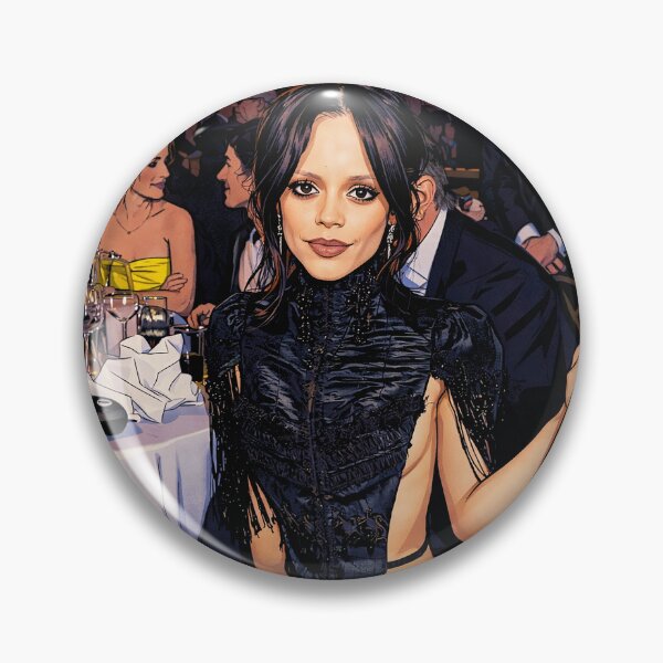 Item preview, Jenna at the 2026 Golden Globes (fan art) designed and sold by PopCultureAndStuff.