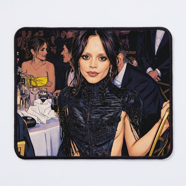 Item preview, Jenna at the 2026 Golden Globes (fan art) designed and sold by PopCultureAndStuff.