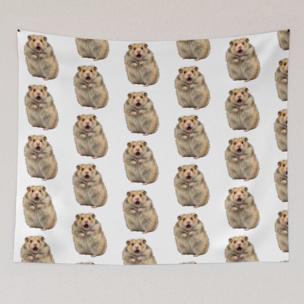 Item preview, Shocked Hamster Funny Meme Animal designed and sold by TeeARTHY.