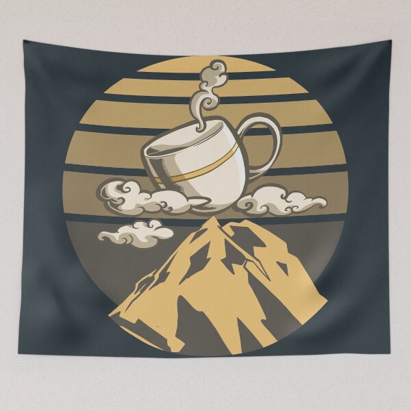 Item preview, A coffee in the mountains designed and sold by TomiAx.