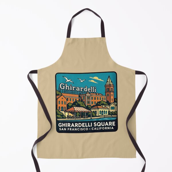 Item preview, Ghirardelli Square - San Francisco, California designed and sold by Myra365Art.