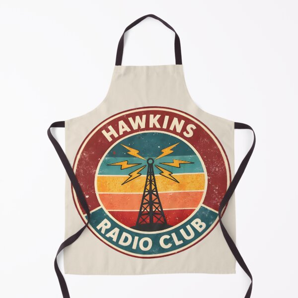 Item preview, Retro Radio Club Emblem - Vintage Radio & Signal Tower Design designed and sold by ExpertEsche.