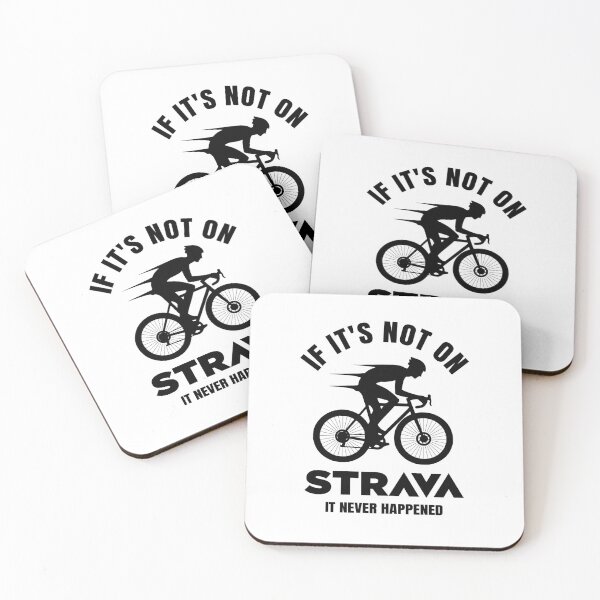 Item preview, Copy of If It’s Not on Strava Cycling Quote Art - Funny designed and sold by BMLprint ⭐⭐⭐⭐⭐.
