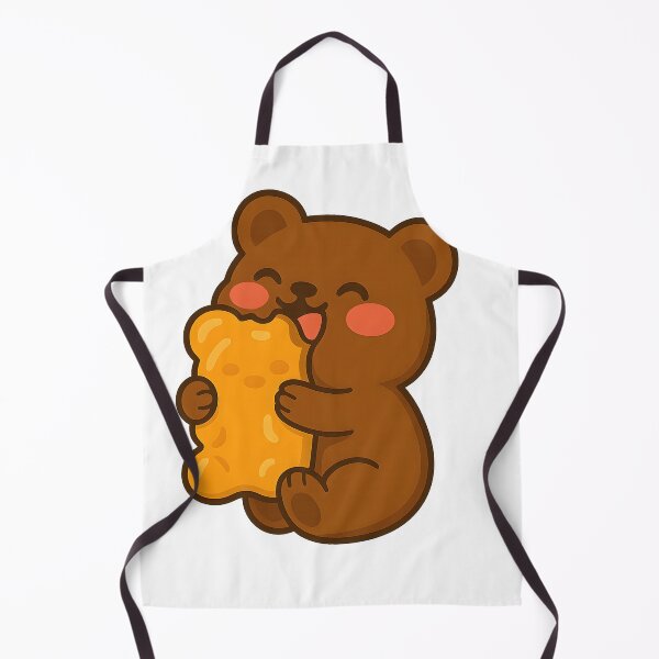 Item preview, Gummy Bear Cub – Bite First, Ask Never  designed and sold by Whiskers&Waffles.