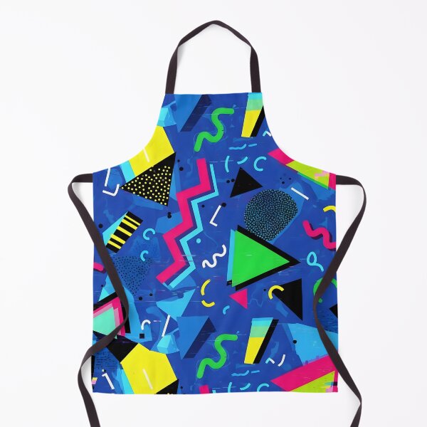 Item preview, 90s Memphis Revival Blue Geometric Pattern designed and sold by Brendan Arthur Ring.