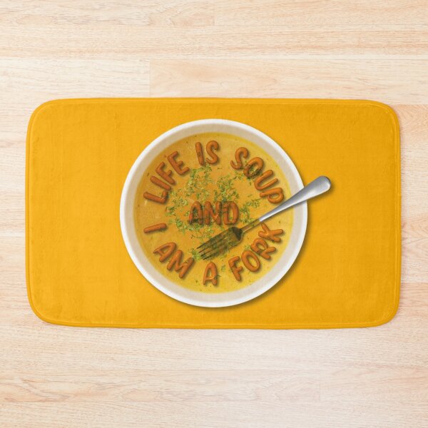 Item preview, Life Is Soup and I Am a Fork designed and sold by Trexyca Artworks Store.