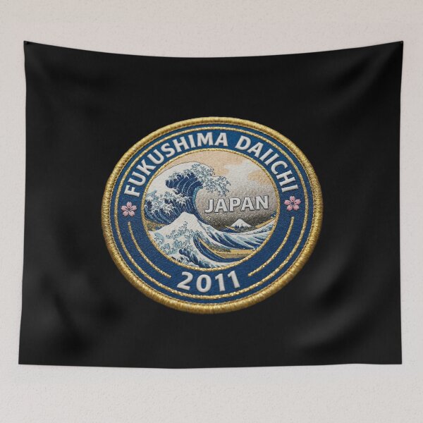 Item preview, Fukushima Daiichi, Japan – Wave power & Fuji symbol designed and sold by Girih.
