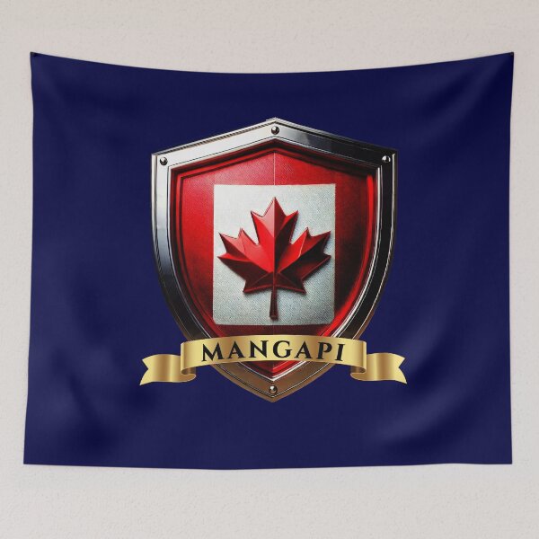 Item preview, Mangapi Canadian Heritage Crest Shield designed and sold by Highlandkings.