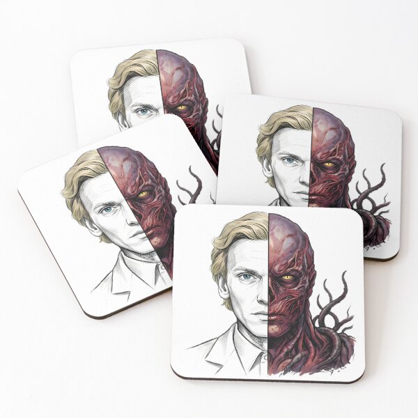 Item preview, The Other Side Is Watching – Split Reality Horror Portrait designed and sold by ExpertEsche.