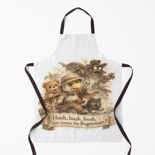 Item preview, Hush, hush, hush, here comes the Bogeyman by Koko designed and sold by Koko The Proboscis Monkey.