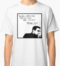 Camiseta clásica Michael Scott