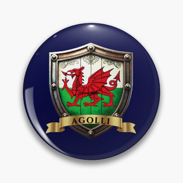 Item preview, Agolli Welsh Heritage Crest Shield designed and sold by Highlandkings.