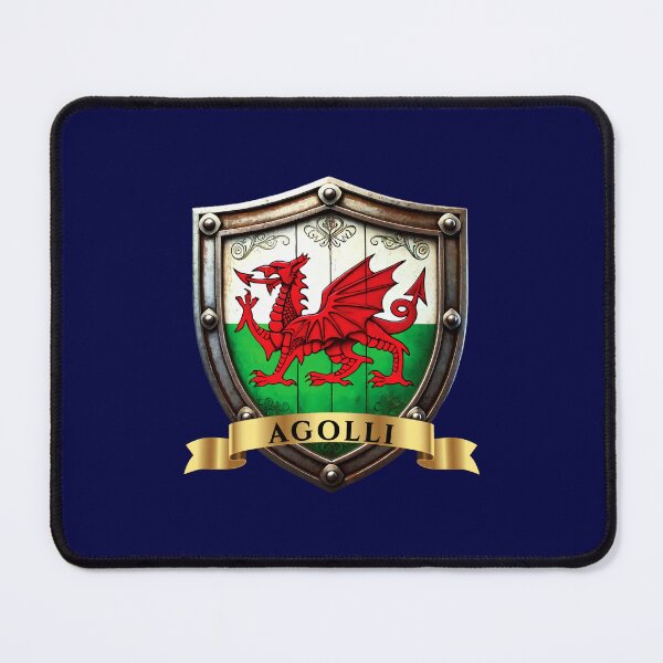 Item preview, Agolli Welsh Heritage Crest Shield designed and sold by Highlandkings.