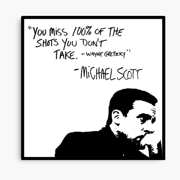 Michael Scott Canvas Print