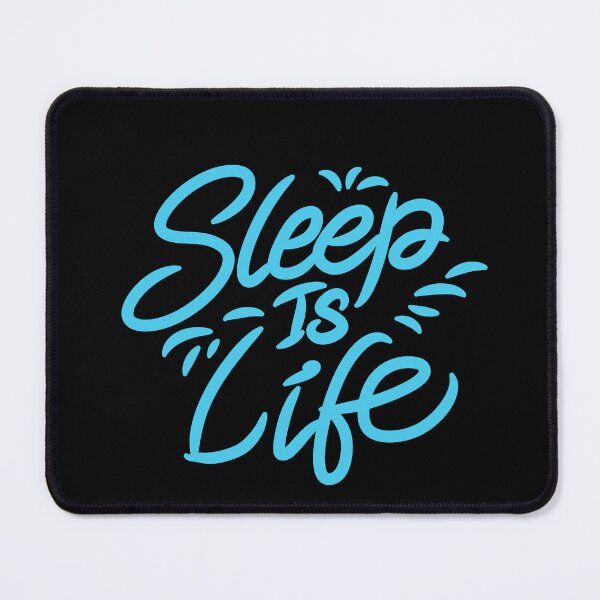 Item preview, Sleep Is Life Relaxed Mind Lettering designed and sold by LetteringWonder.