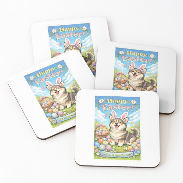 Item preview, Swedish Vallhund Easter designed and sold by TheVallhundStop.