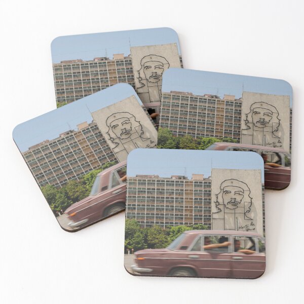 Item preview, Che Guevara Mural with Car designed and sold by The Wandering Lens.