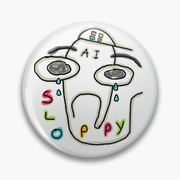 Item preview, AI Slop: From Clippy to Sloppy designed and sold by Mark-Ewbie.