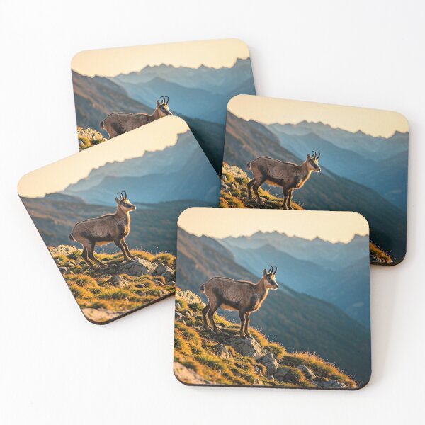 Item preview, Mountain Grace – Chamois in the Wild designed and sold by PawPrintedArt.