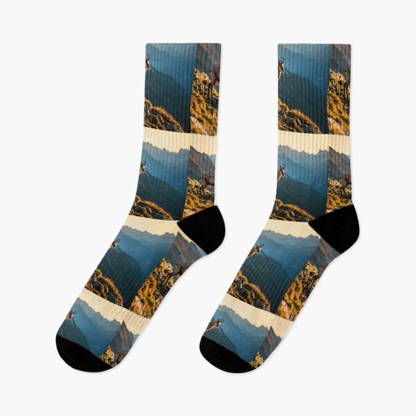 Item preview, Mountain Grace – Chamois in the Wild designed and sold by PawPrintedArt.