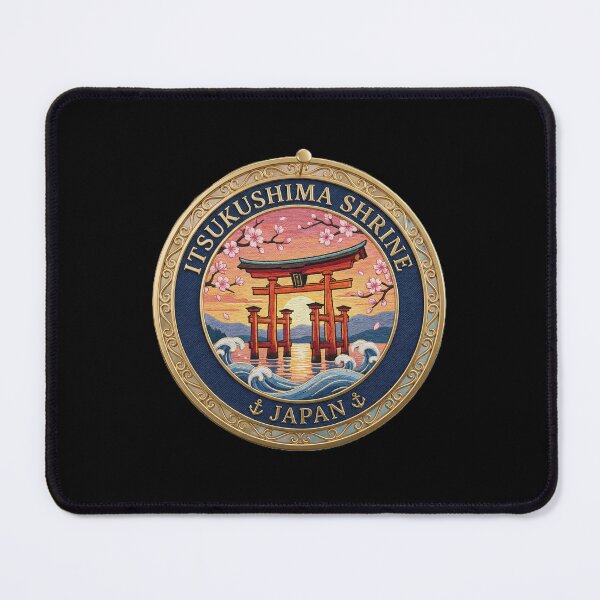 Item preview, Itsukushima Shrine, Japan – Torii Gate & Cherry Blossom Sky designed and sold by Girih.