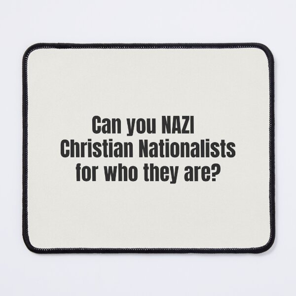 Artikelvorschau, Können Sie die christlichen Nationalisten nicht so sehen, wie sie wirklich sind? – Antifaschistisch – Pro-Demokratie entworfen und verkauft von EvergreenRevolt.