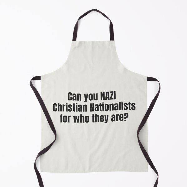Item preview, Can you NotSee Christian Nationalists for who they are? - Anti fascist - Pro Demoncracy designed and sold by EvergreenRevolt.