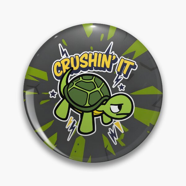 Item preview, turtle crushin' it designed and sold by Taridesign.